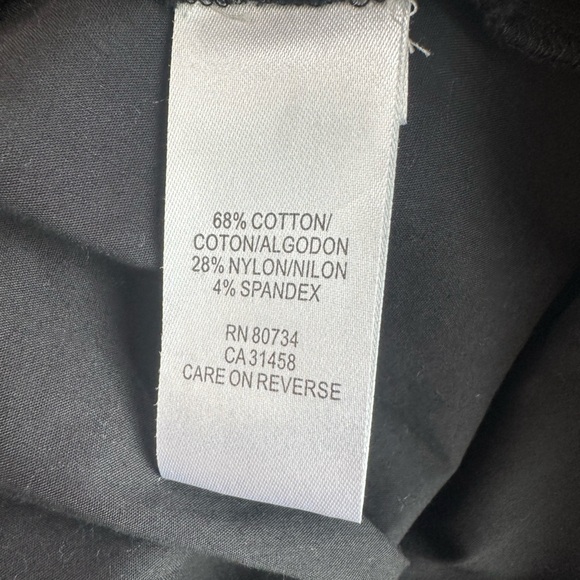 BCBGMaxAzria Sexy Y2K Office Siren Cotton Blend Short Sleeve Dress (Size 2) - Picture 8 of 9